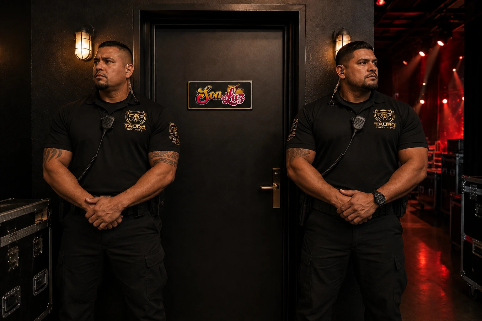 Resguardo backstage — Tauro Security