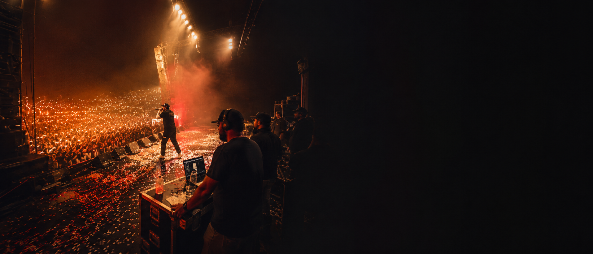 Experiencia real en eventos y conciertos